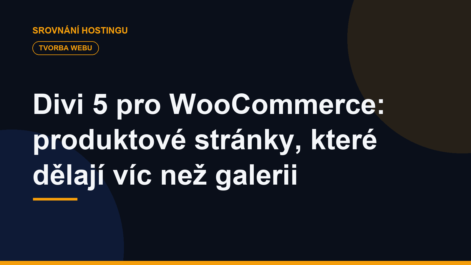 Divi 5 pro WooCommerce: produktové stránky, které dělají víc než galerii